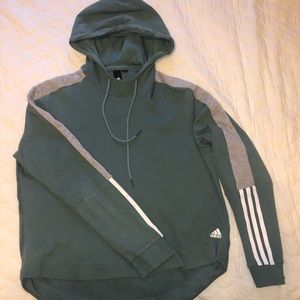 Adidas womans cowl neck hoodie